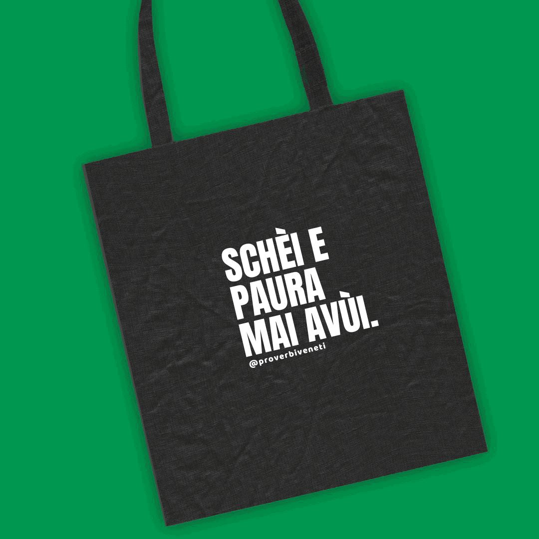 Shopper SCHÈI E PAURA MAI AVÙI