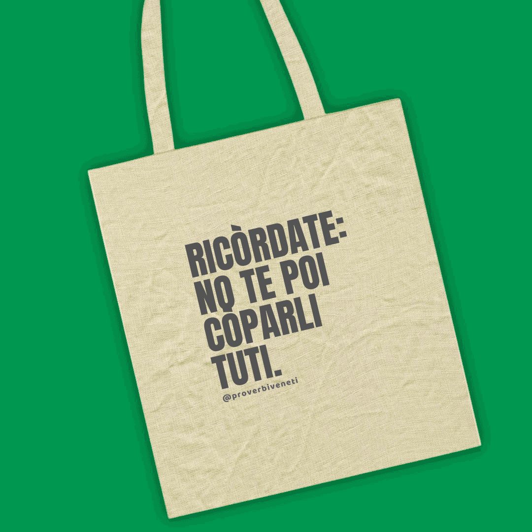 Shopper RICORDATE: NO TE POI COPARLI TUTI